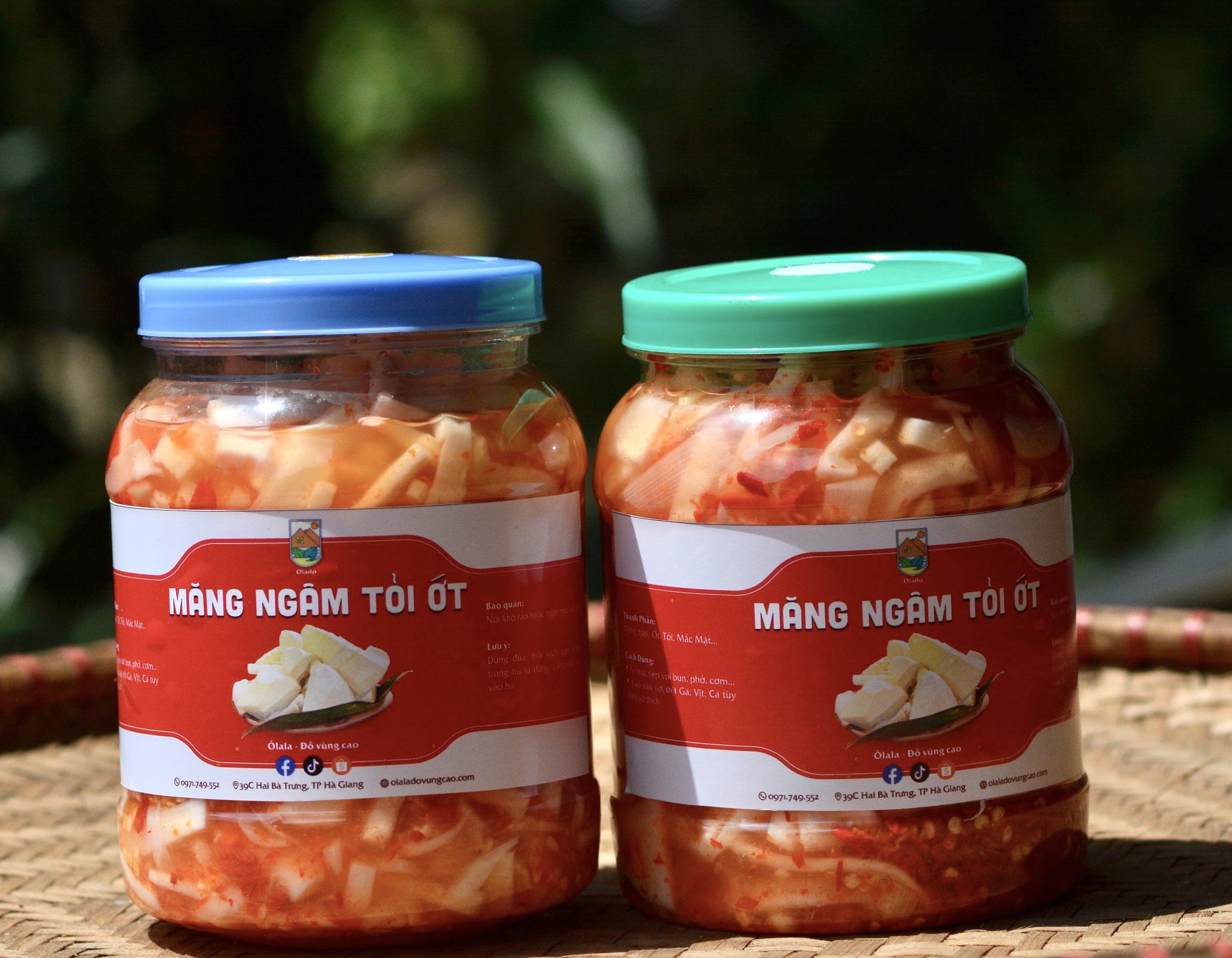 Măng Ngâm Tỏi Ớt (900g) - Ảnh 2
