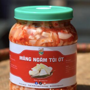 Măng Ngâm Tỏi Ớt (900g)